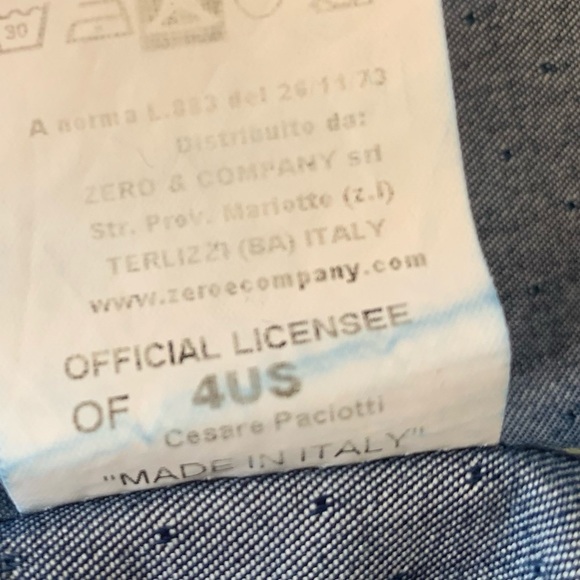 Italian Designer Cesare Paciotti 4US Micro-Dot Baby Blazer - Picture 12 of 12